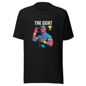 John Cena Goat Champion T-Shirt Wrestling Tee