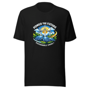 Power The Future T-Shirt - Sustainable Energy