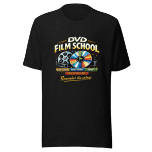DVD Film School Tee - Remember the Extras
