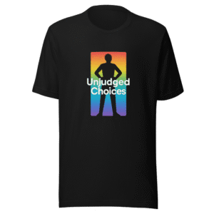 Unjudged Choices Tee Viral Statement T-Shirt