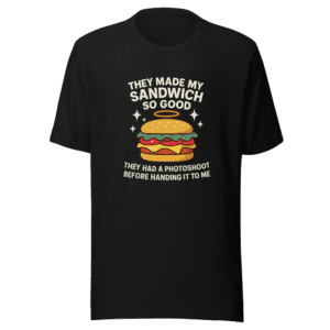 Sandwich Photoshoot Viral Tweet T-Shirt