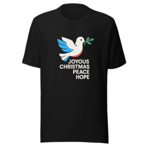 Joyous Christmas Peace Hope Trendy T-Shirt