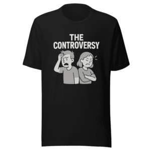 The Controversy Funny Graphic T-Shirt Viral Tweet