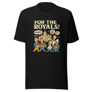 Brain Dead Royals Christmas Gift Queue T-Shirt
