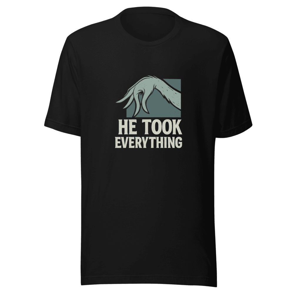 He Took Everything Grinch Viral Tweet T-Shirt