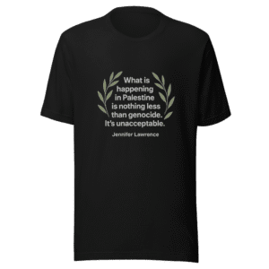 Jennifer Lawrence Palestine Quote Viral Tee