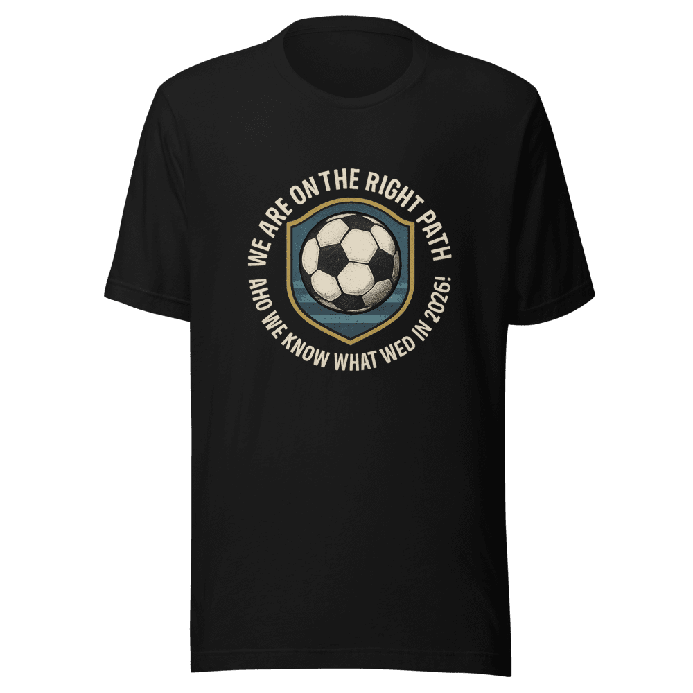 Right Path 2026 Soccer Pride Tee