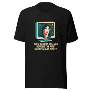Sandra Bullock The Net 1995 Movie Tee