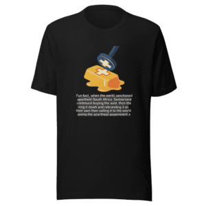 Sanctioned Gold Rebrand T-Shirt Viral Tweet