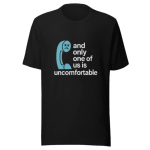 Uncomfortable V*brator Call T-Shirt - Viral Tweet