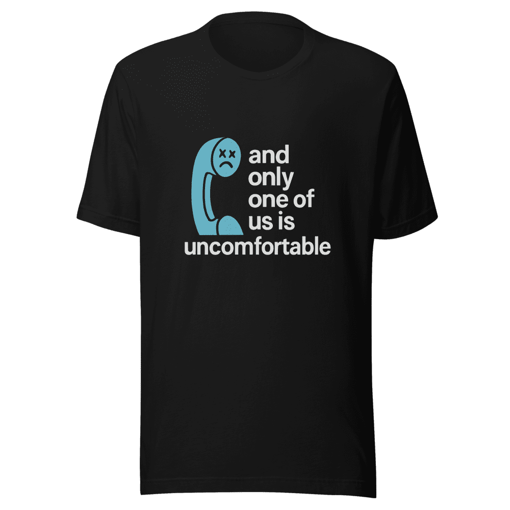 Uncomfortable V*brator Call T-Shirt - Viral Tweet
