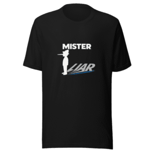 Mister Liar Statement T-Shirt Trendy Viral Tee