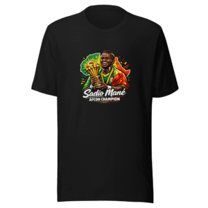 Sadio Mane AFCON Champion Best Player T-Shirt