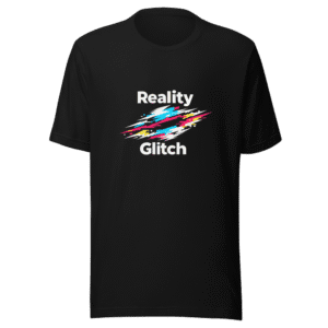 Viral Reality Glitch T-Shirt Elon Musk Inspired