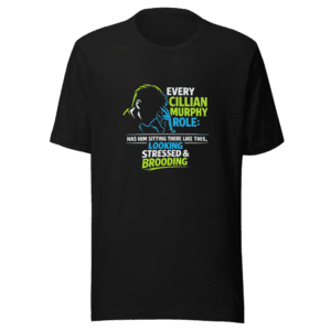 Cillian Murphy Iconic Gun Pose Fan Humor T-Shirt