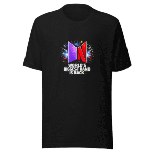 BTS World's Biggest Band Back Live Netflix Tee