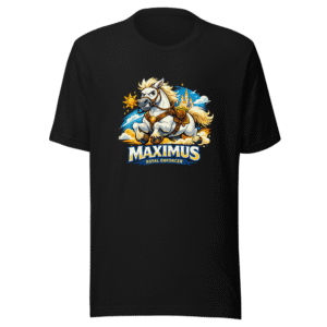 Tangled Maximus Horse Charisma Animated Funny T-Shirt
