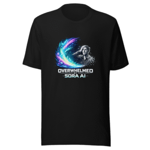 Sora AI Reality Check Tee - Tech & Political Humor