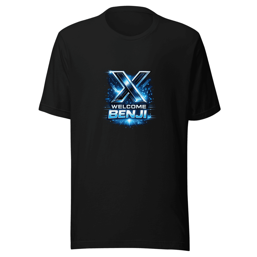 Welcome Benji xAI X Shirt - Tech Fan Tee