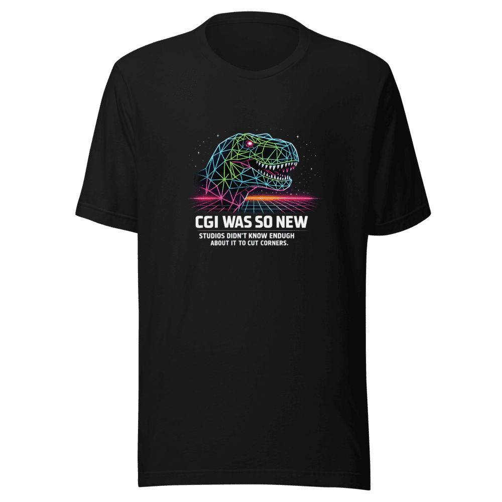 Early CGI Magic Film Buff VFX Movie T-Shirt