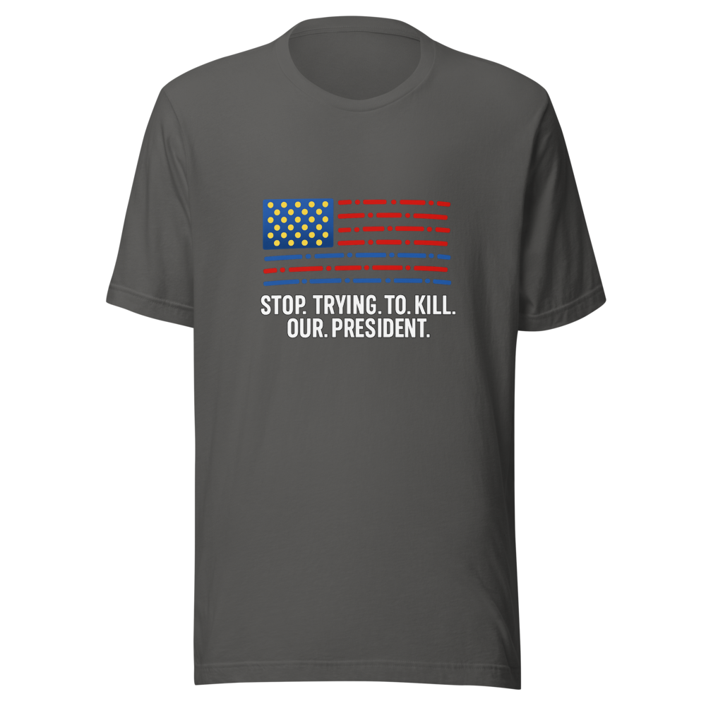 Protect Our President Bold Statement Tee - Image 11