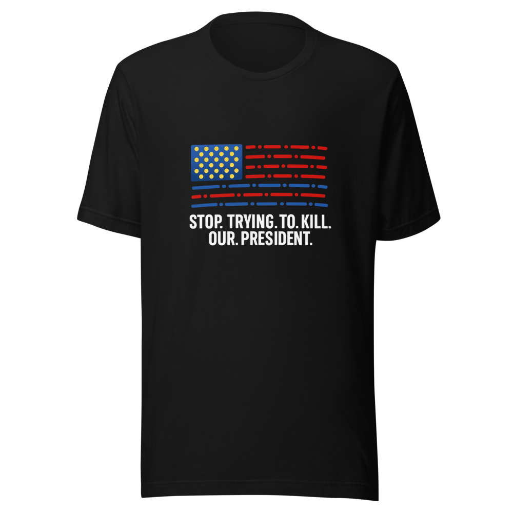 Protect Our President Bold Statement Tee - Image 2