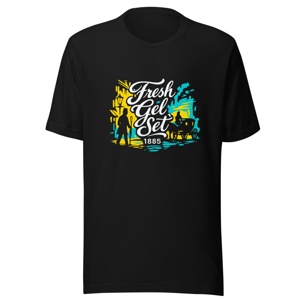 Fresh Gel Set 1885 Vintage Vibes T-Shirt - Image 2