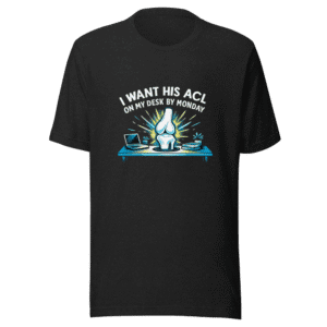Desk Goals ACL T-Shirt