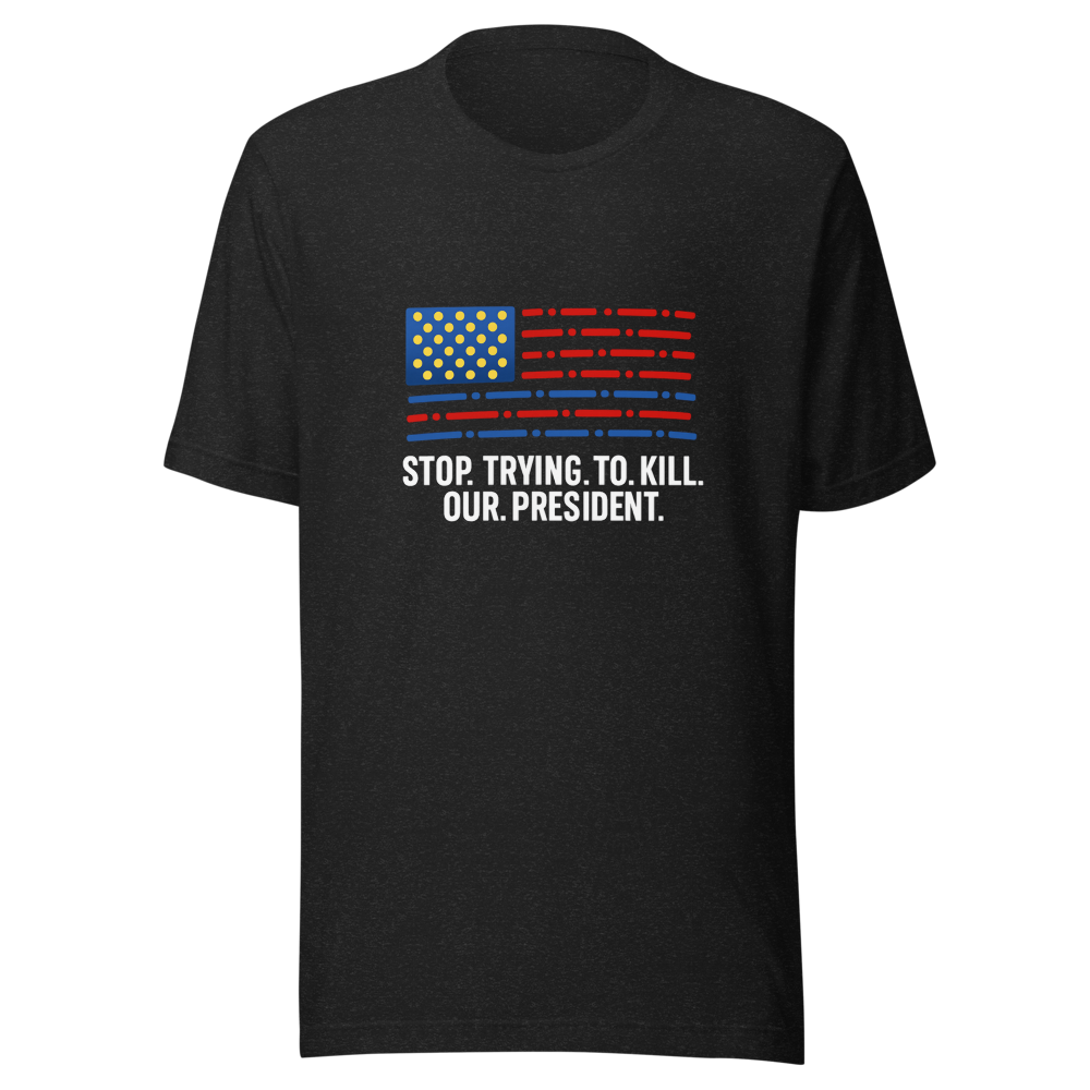 Protect Our President Bold Statement Tee