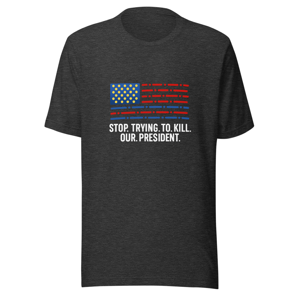 Protect Our President Bold Statement Tee - Image 9
