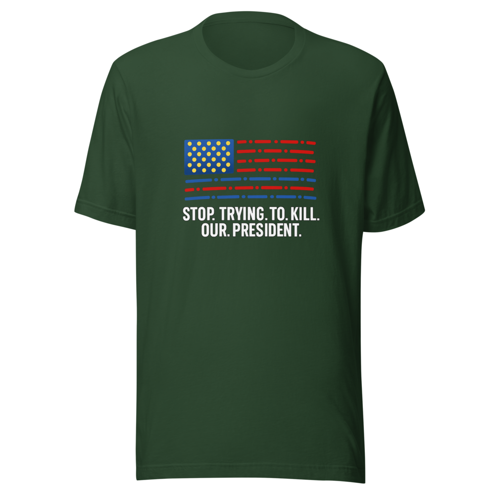Protect Our President Bold Statement Tee - Image 7