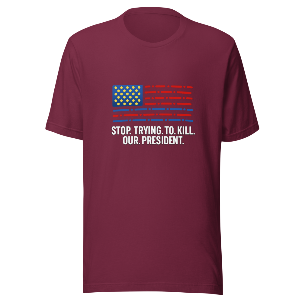 Protect Our President Bold Statement Tee - Image 6