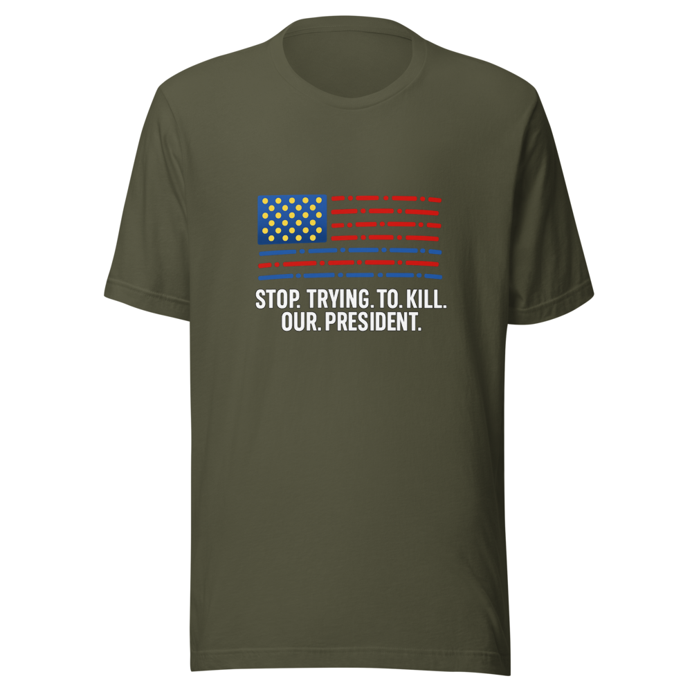 Protect Our President Bold Statement Tee - Image 10
