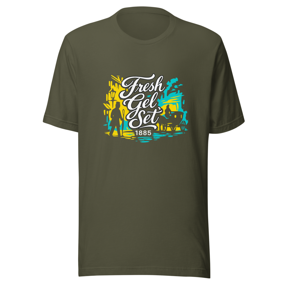 Fresh Gel Set 1885 Vintage Vibes T-Shirt - Image 10
