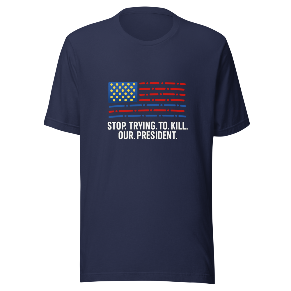 Protect Our President Bold Statement Tee - Image 4