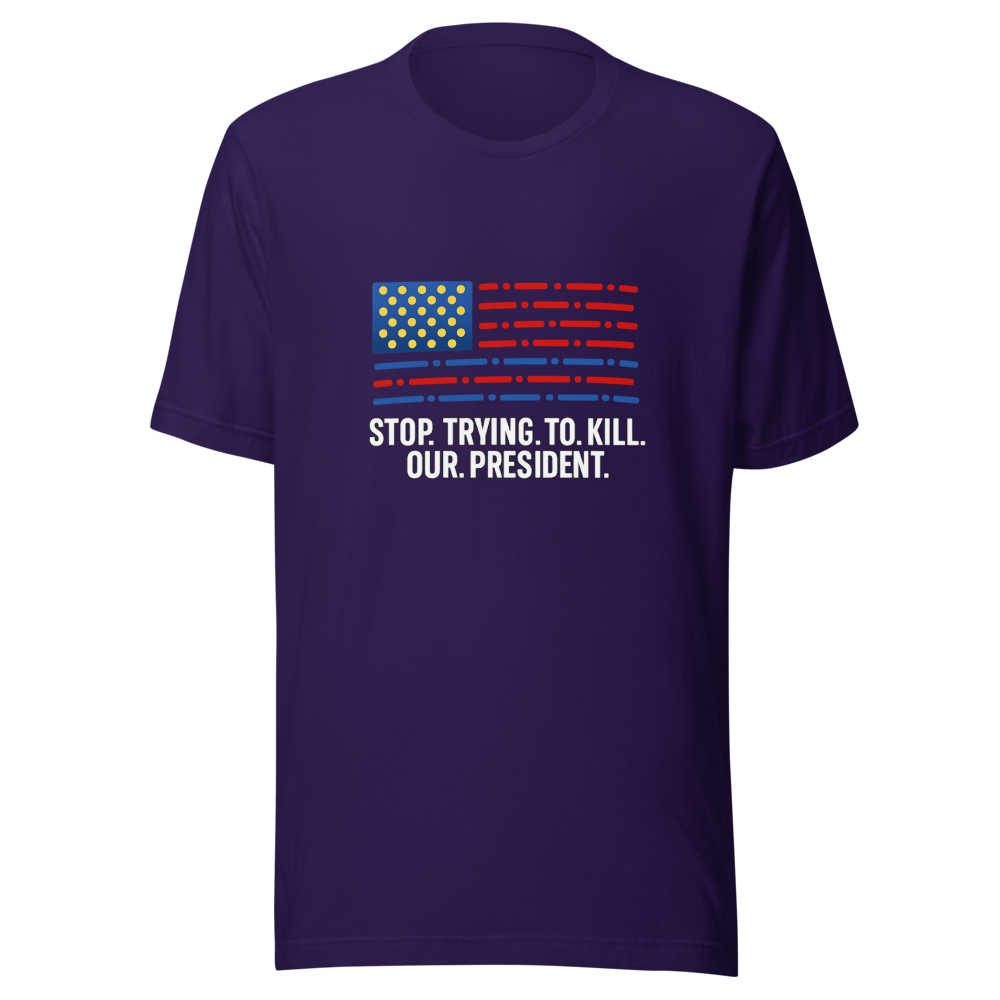 Protect Our President Bold Statement Tee - Image 3