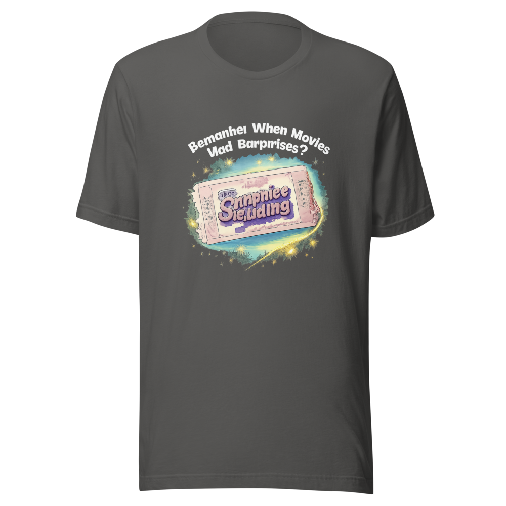Remember When Movies Had Surprises? Nostalgia Tee - Image 11