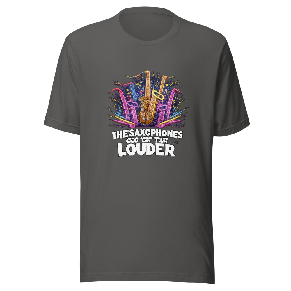 The Saxophones Are Getting Louder Tee - Image 11
