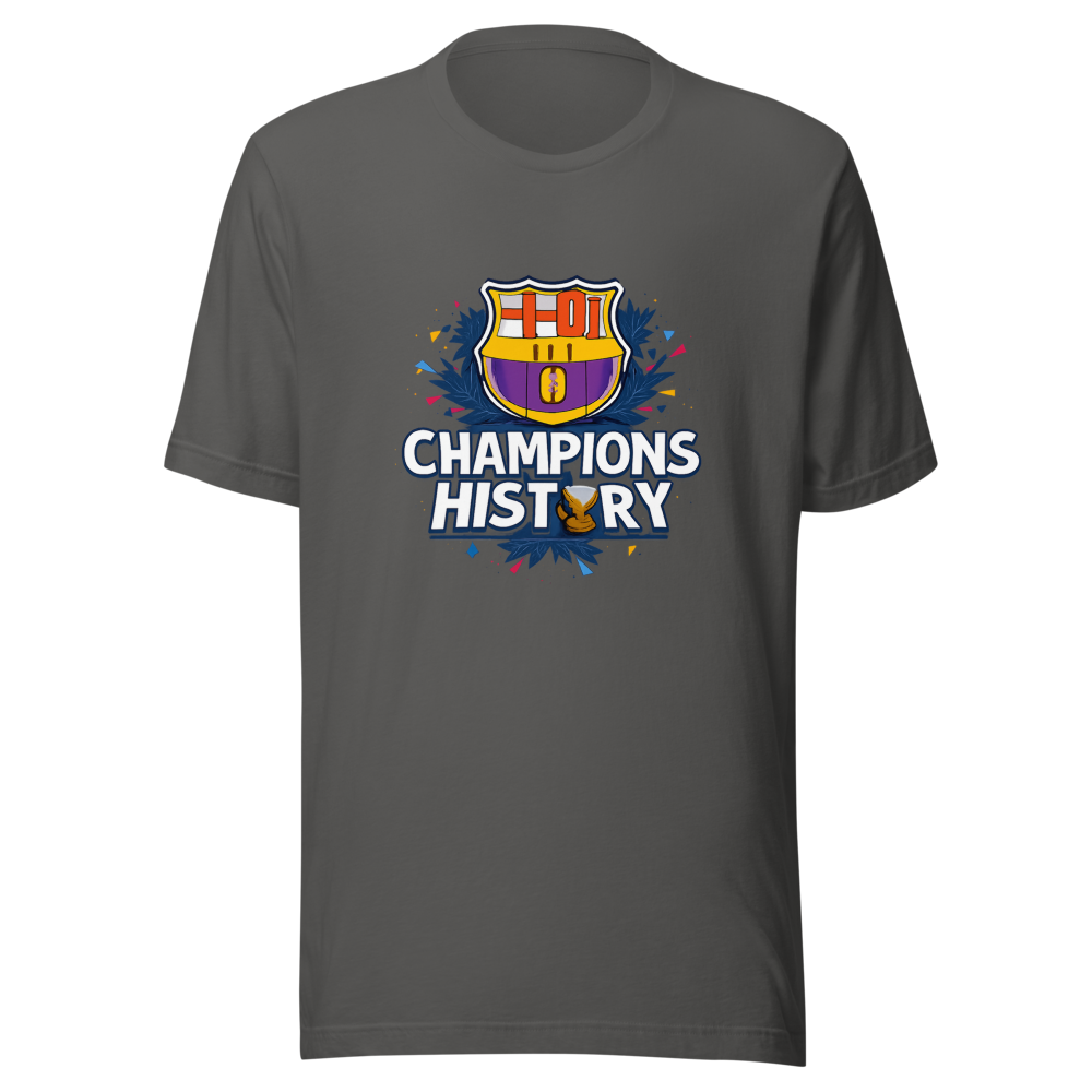 FC Barcelona Champions History T-Shirt - Image 11