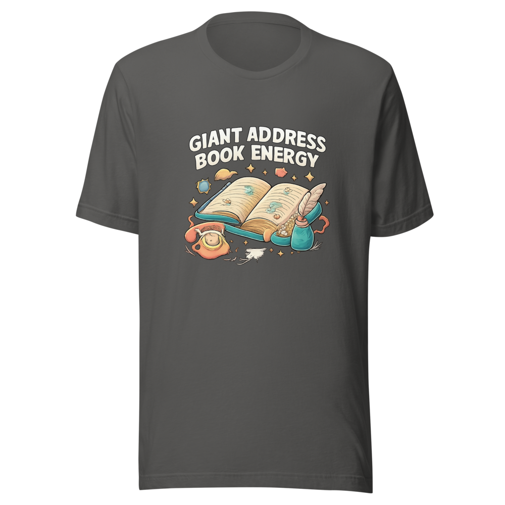 Vintage Phone Book Vibes Funny Nostalgia T-Shirt - Image 11