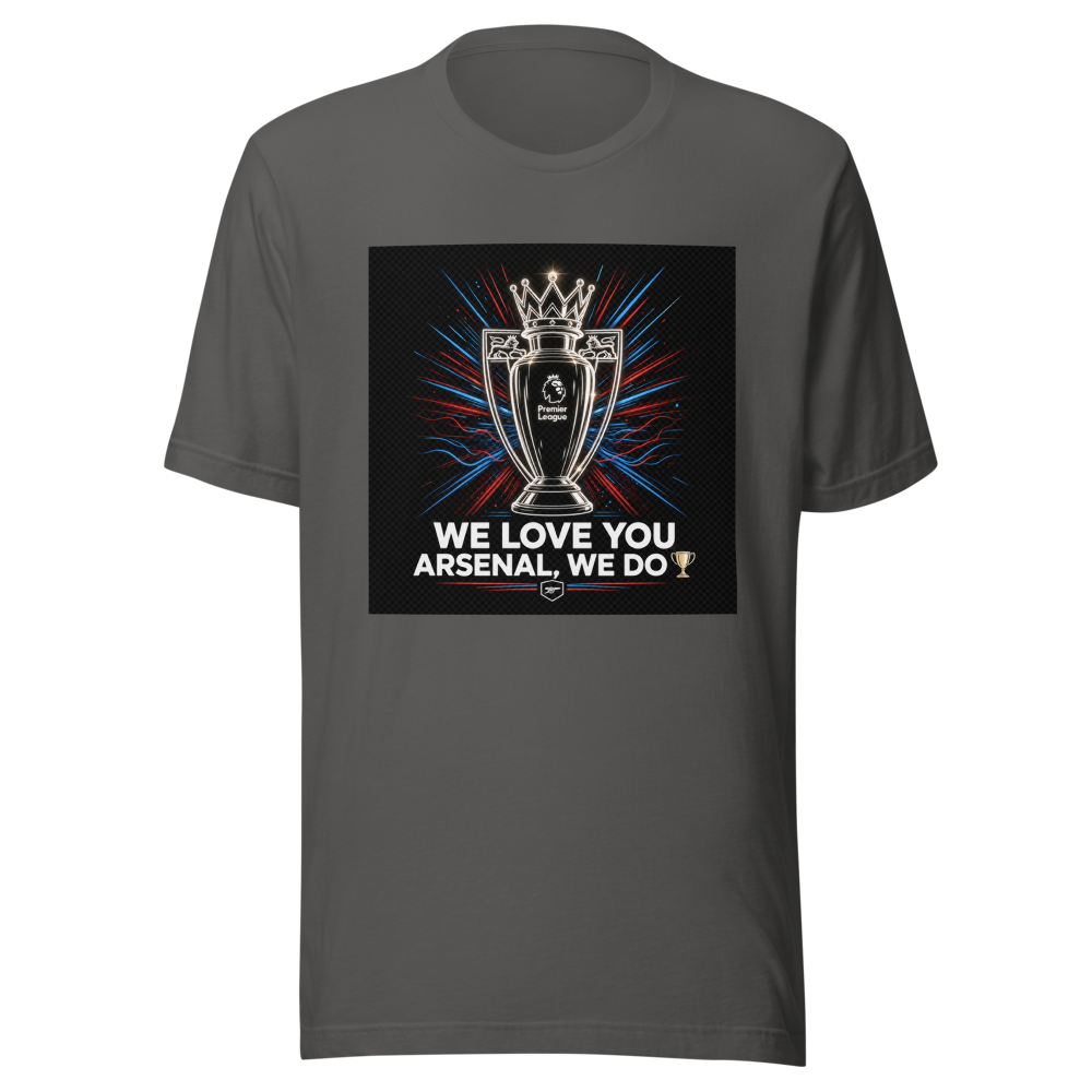 Arsenal We Love You Trophy Tee - Image 11