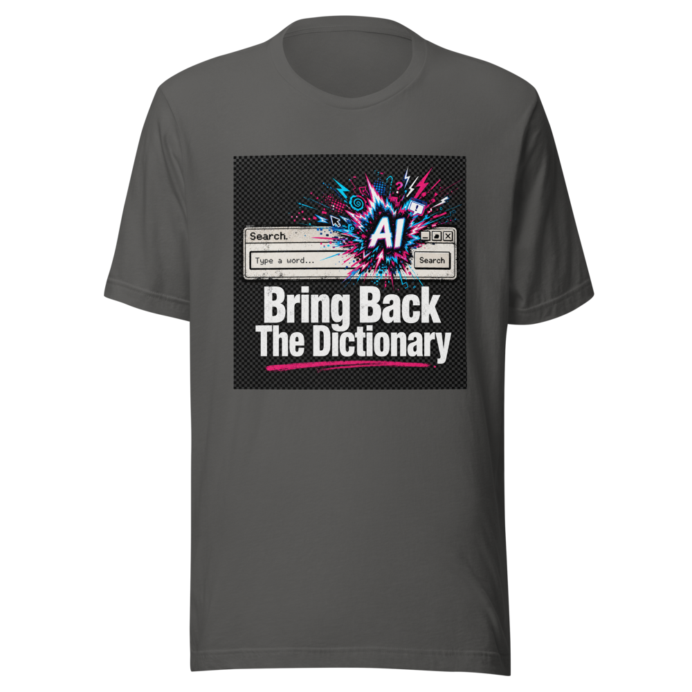 Google Dictionary AI Overview Rage Tee - Image 11
