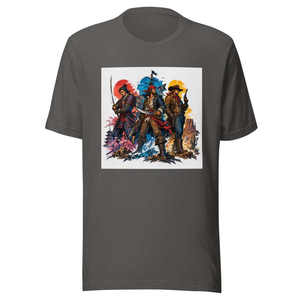 Samurai Pirates Cowboys: The Same Time Era Tee - Image 11