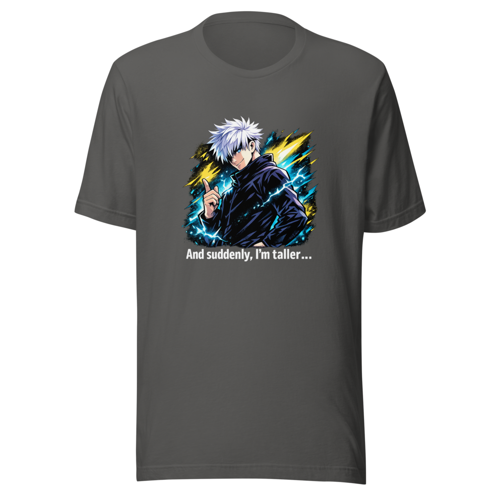 Gojo Satoru I'm Taller Now JJK Anime Tee - Image 11