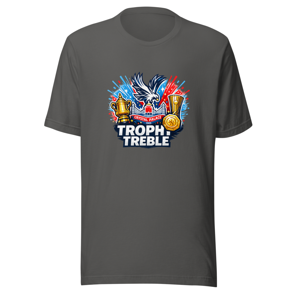 Crystal Palace's Trophy Treble Tee - Image 11