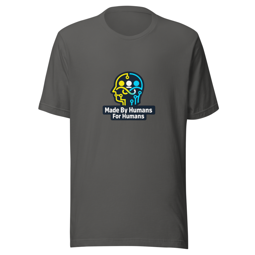 Made By Humans For Humans Cool Statement Tee - Image 11
