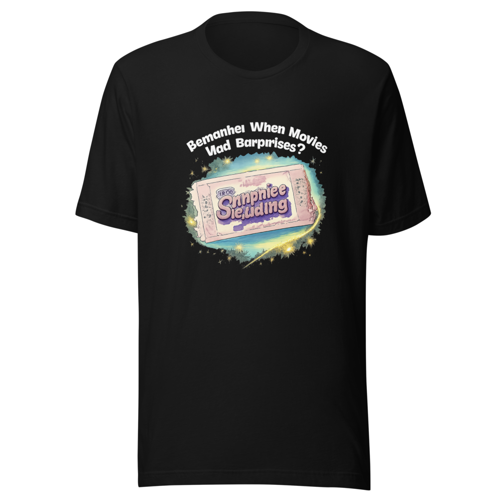 Remember When Movies Had Surprises? Nostalgia Tee - Image 2