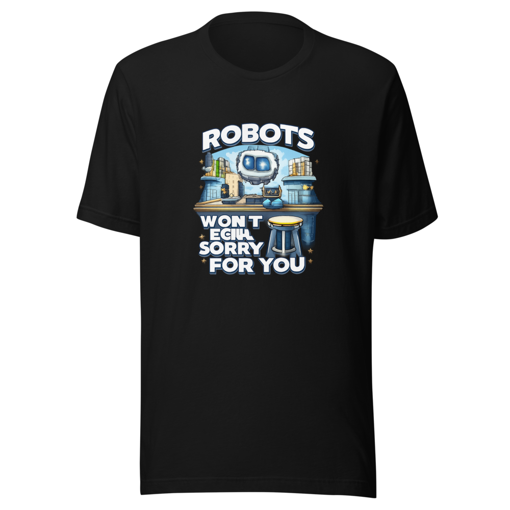 Robot Bartender Meme Shirt: No Tab Taboo - Image 2