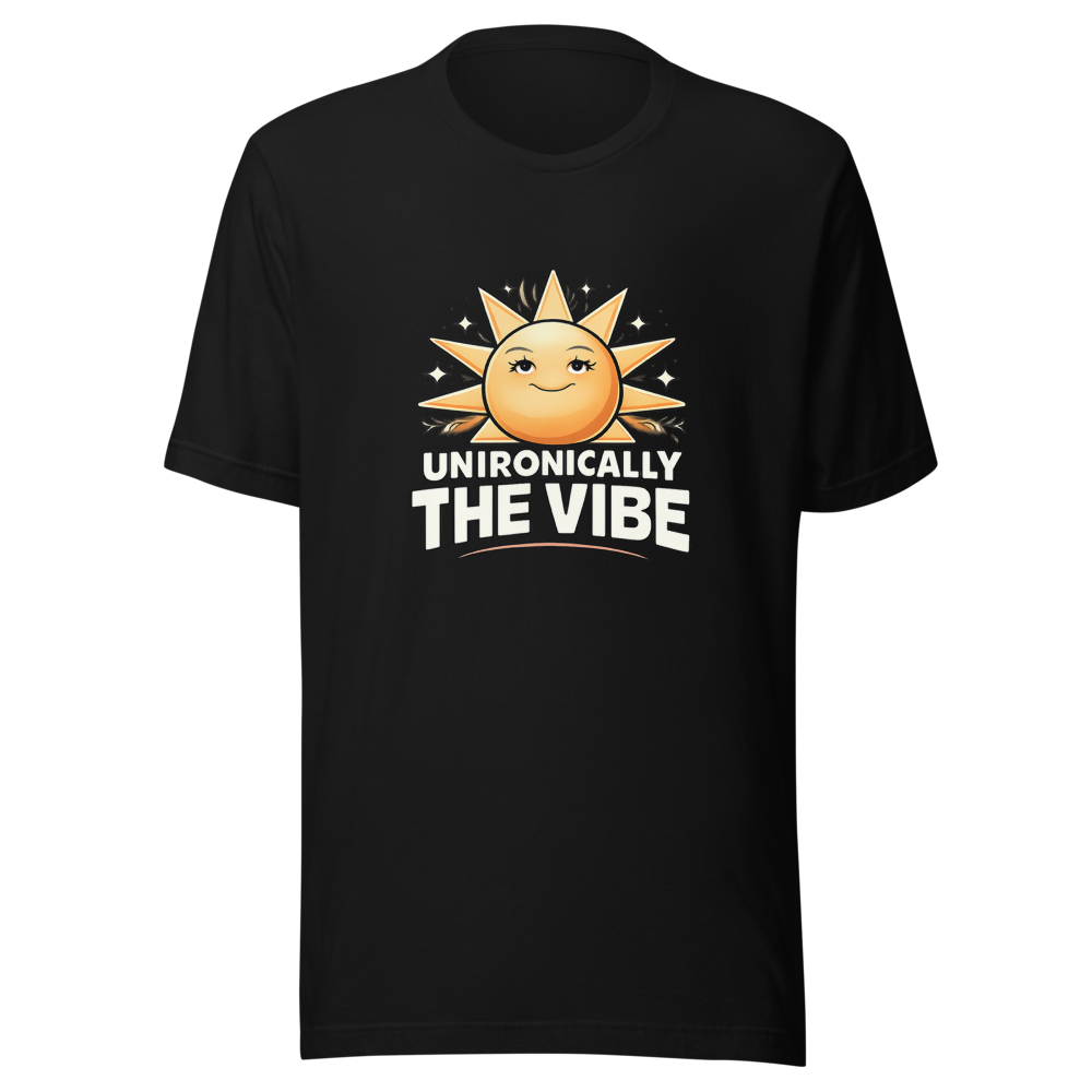 Unironically The Vibe T-Shirt - Image 2