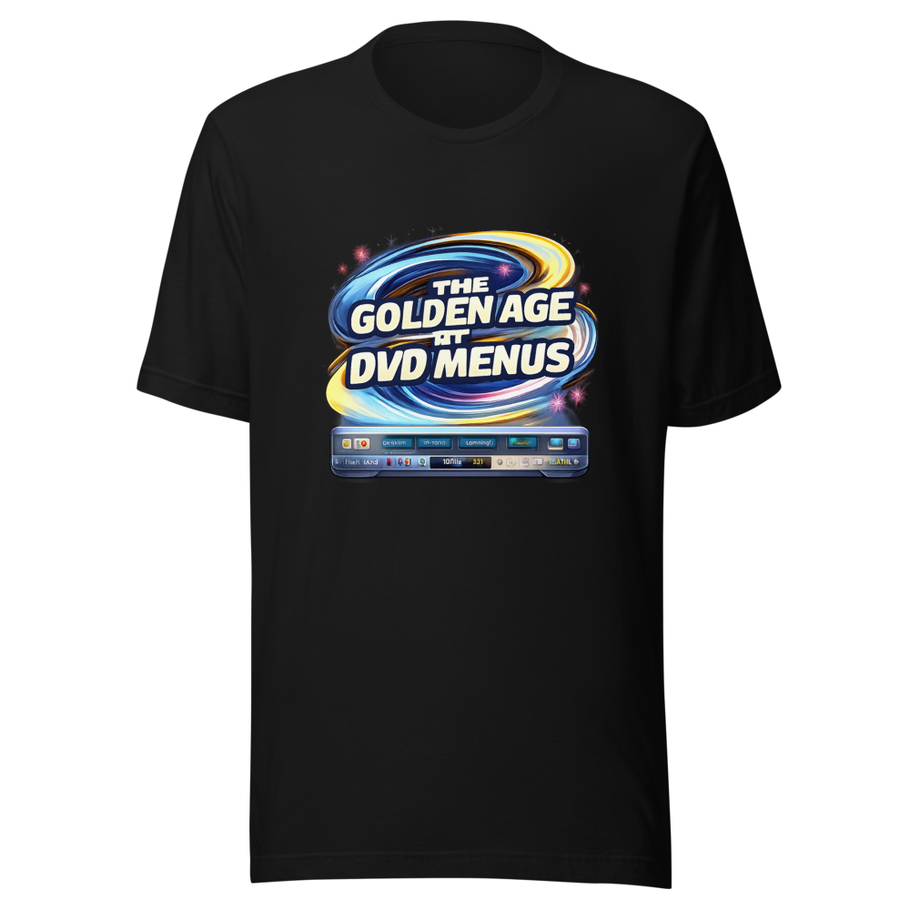 Golden Age DVD Menu Nostalgia T-Shirt - Image 2